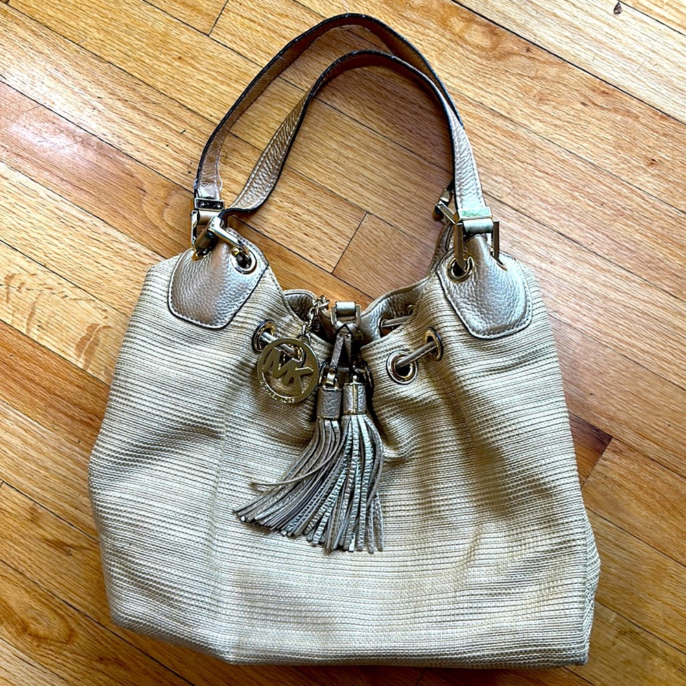 Michael Kors Gold Bag